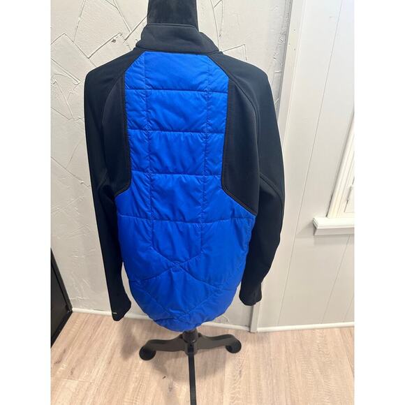 Primaloft Under Armour Men’s Golf Storm Cold Gear Blue Zip Up Jacket Size Large - Picture 2 of 6